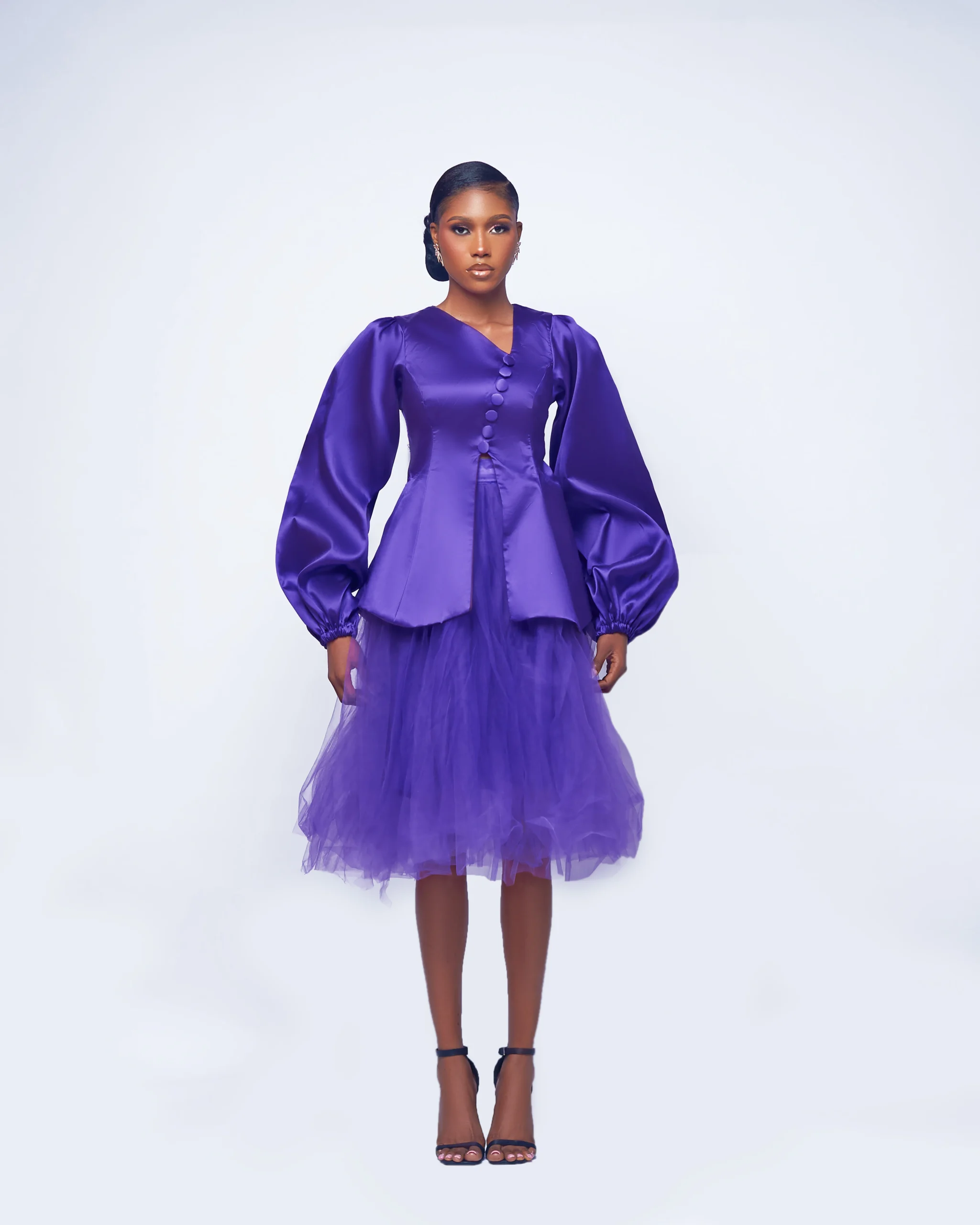 SNDRMODE - CLOUD TULLE COCKTAIL DRESS